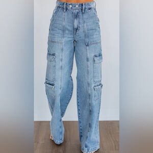 NWT Women’s Hidden Cargo Jeans Nori